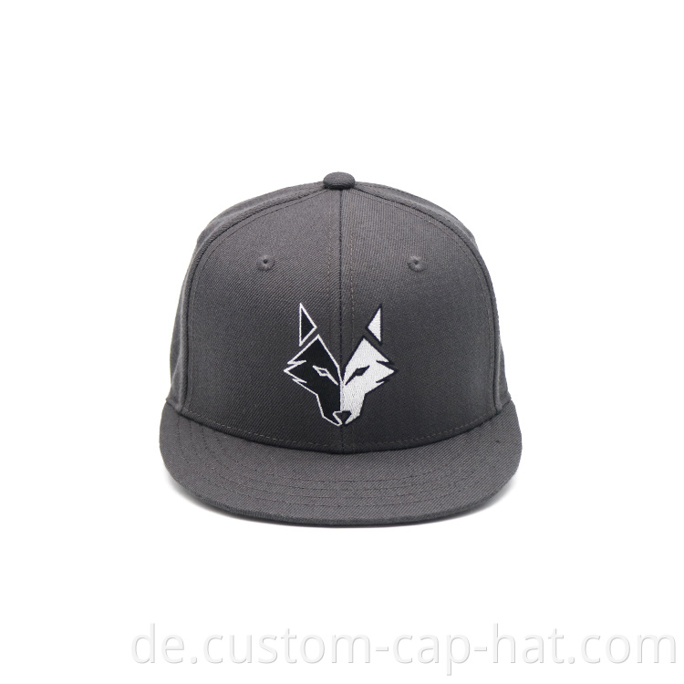 Black Snapback Cap